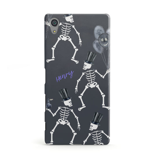 Halloween Skeleton Sony Xperia Case