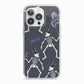 Halloween Skeleton iPhone 13 Pro TPU Impact Case with White Edges