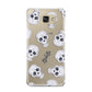 Halloween Skulls Samsung Galaxy A9 2016 Case on gold phone