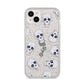 Halloween Skulls iPhone 14 Plus Glitter Tough Case Starlight