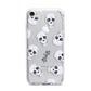 Halloween Skulls iPhone 7 Bumper Case on Silver iPhone