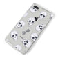 Halloween Skulls iPhone 8 Plus Bumper Case on Silver iPhone Alternative Image