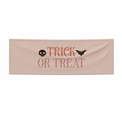 Halloween Trick or Treat 6x2 Paper Banner