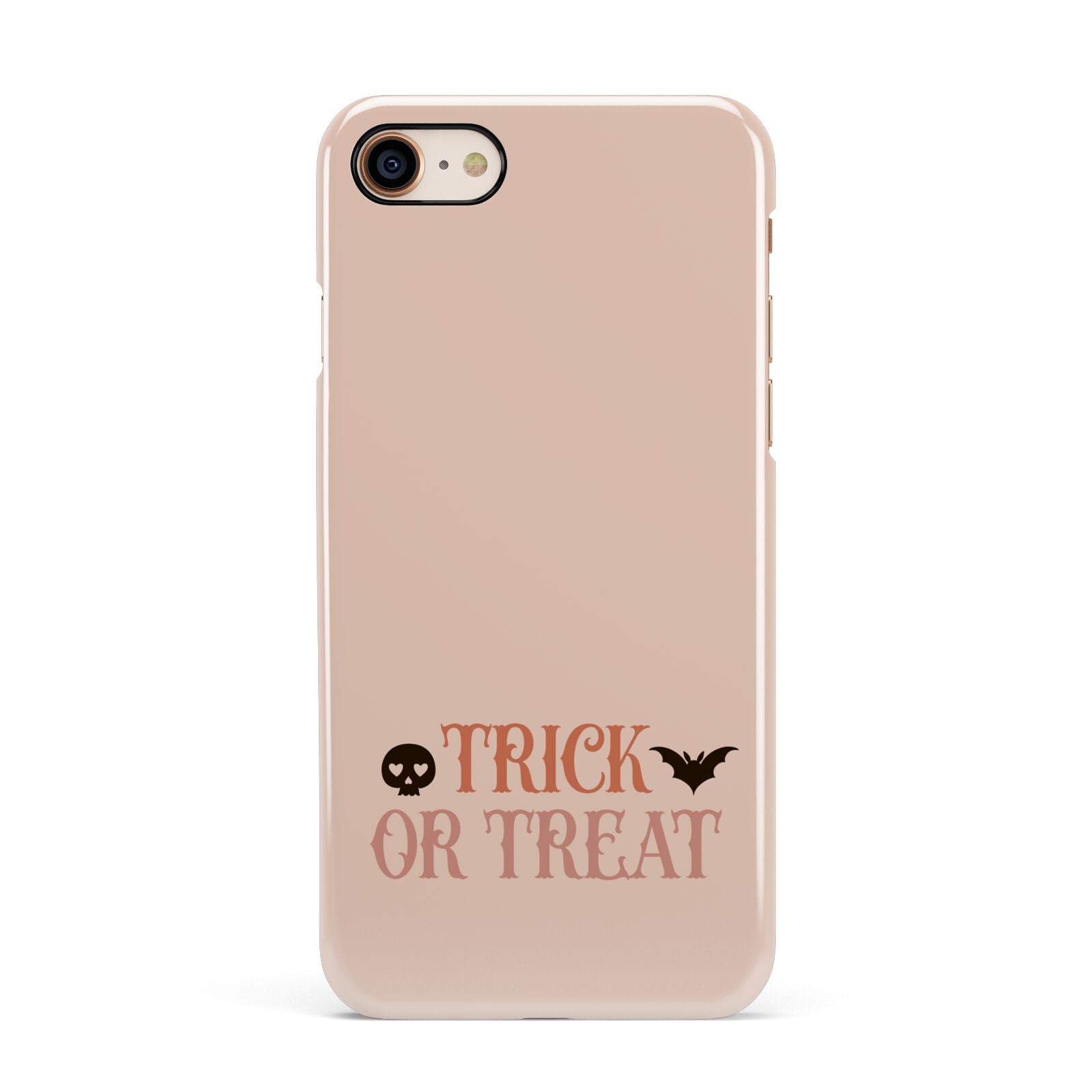 Halloween Trick or Treat Apple iPhone 7 8 3D Snap Case