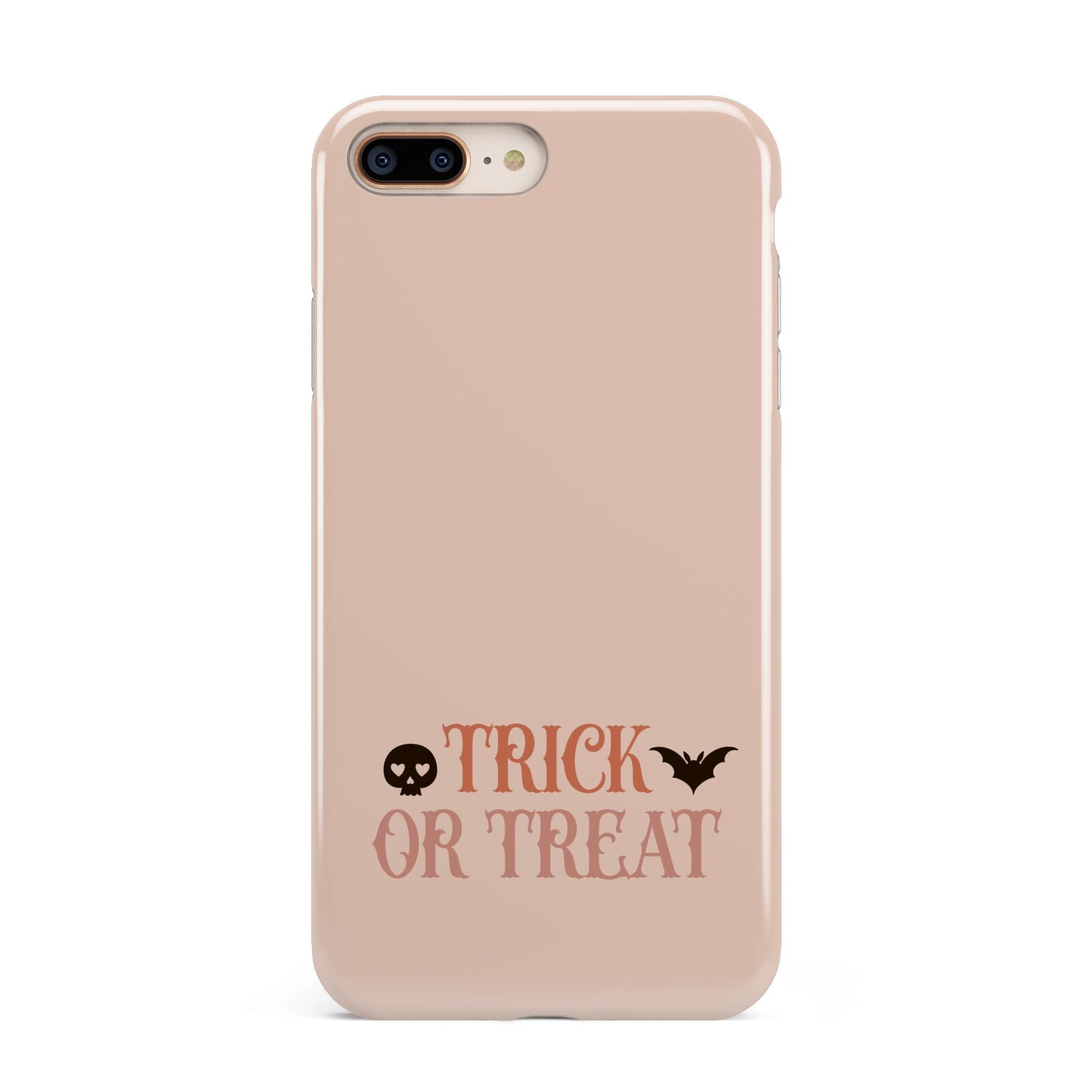 Halloween Trick or Treat Apple iPhone 7 8 Plus 3D Tough Case