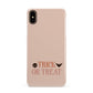 Halloween Trick or Treat Apple iPhone Xs Max 3D Snap Case