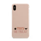 Halloween Trick or Treat Apple iPhone Xs Max 3D Tough Case