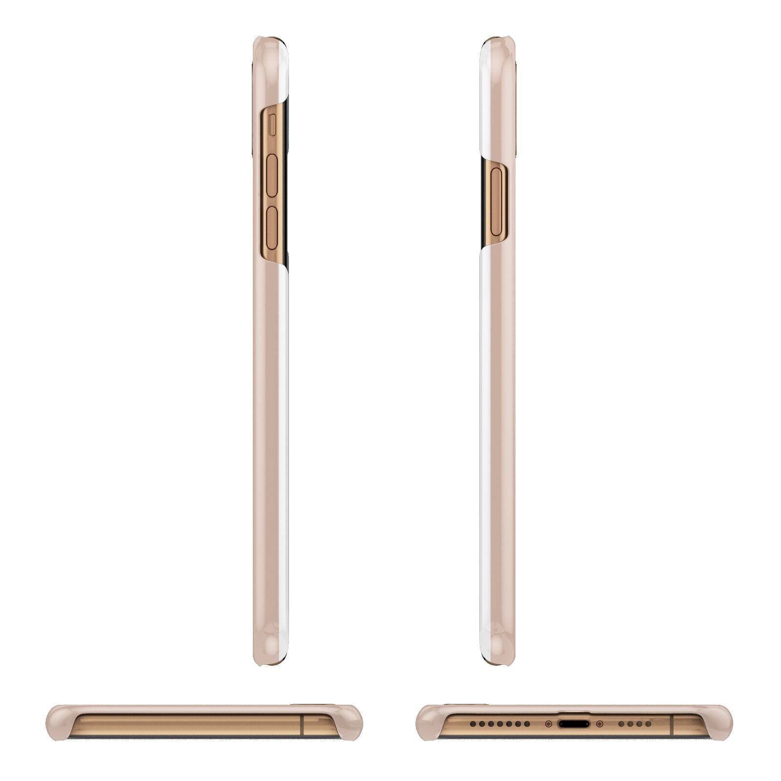 Halloween Trick or Treat Apple iPhone Xs Max 3D Wrap Snap Case Angled Images