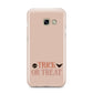 Halloween Trick or Treat Samsung Galaxy A3 2017 Case on gold phone