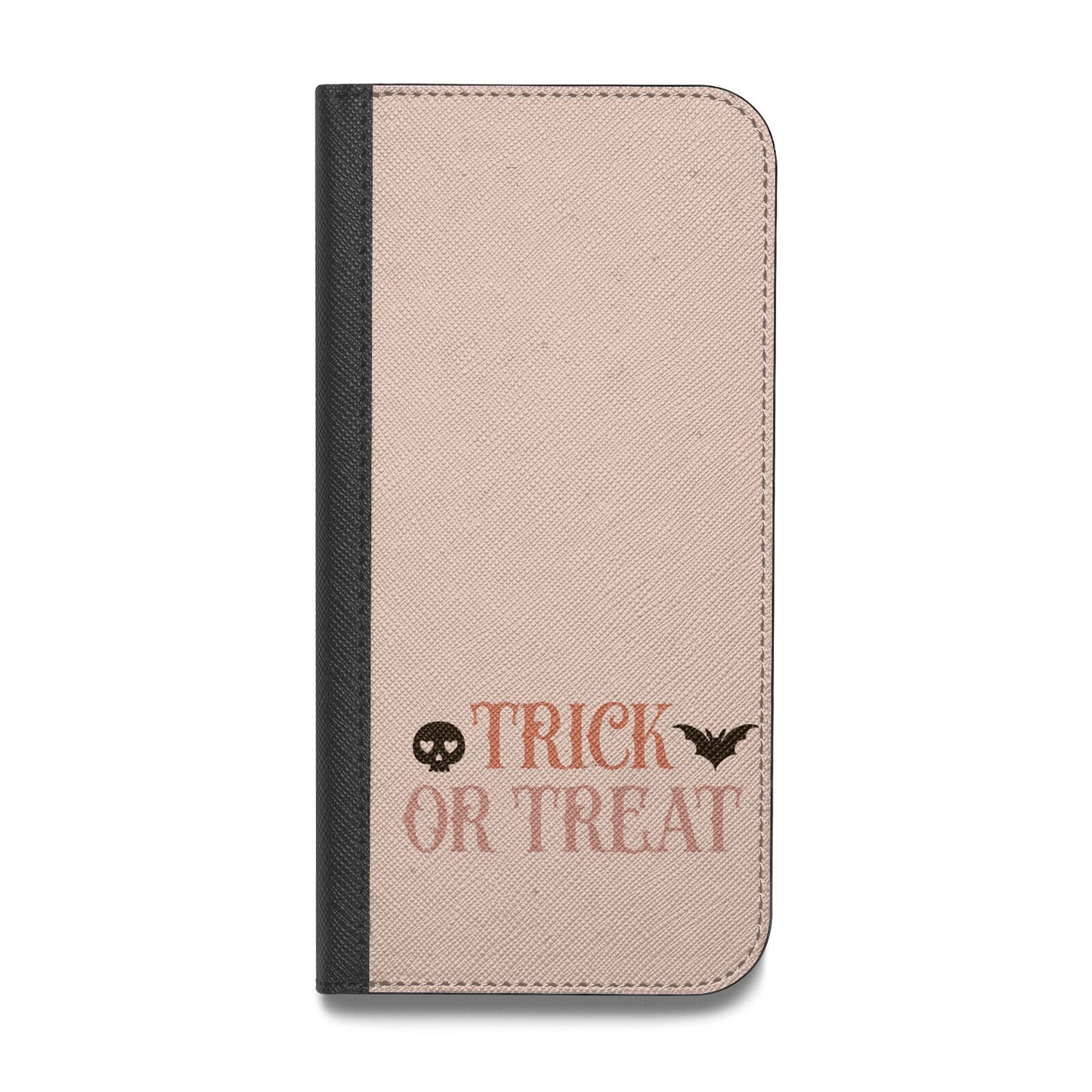 Halloween Trick or Treat Vegan Leather Flip Samsung Case