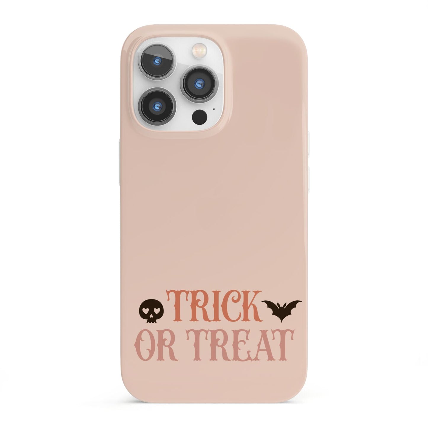 Halloween Trick or Treat iPhone 13 Pro Full Wrap 3D Snap Case