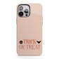 Halloween Trick or Treat iPhone 13 Pro Max Full Wrap 3D Tough Case