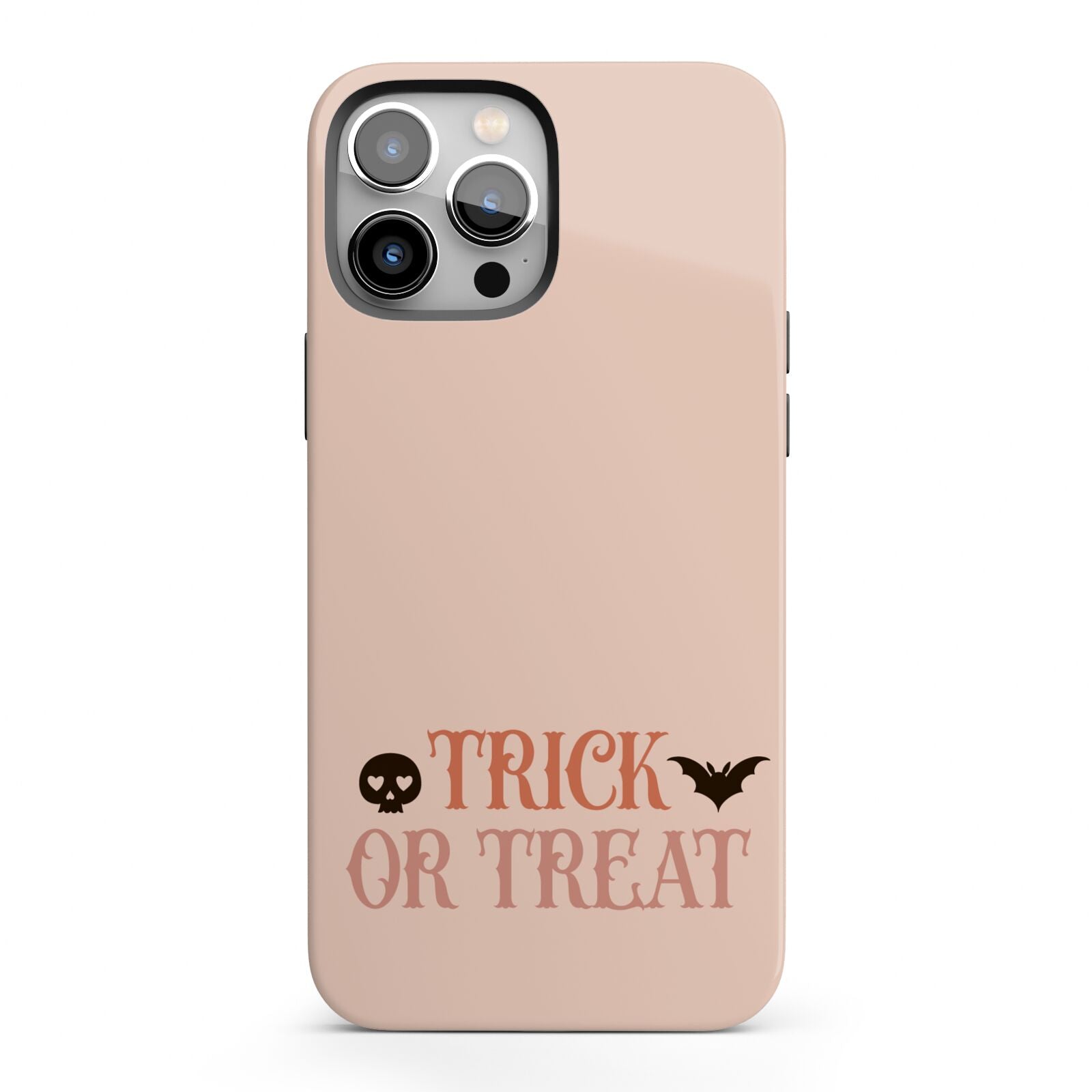 Halloween Trick or Treat iPhone 13 Pro Max Full Wrap 3D Tough Case