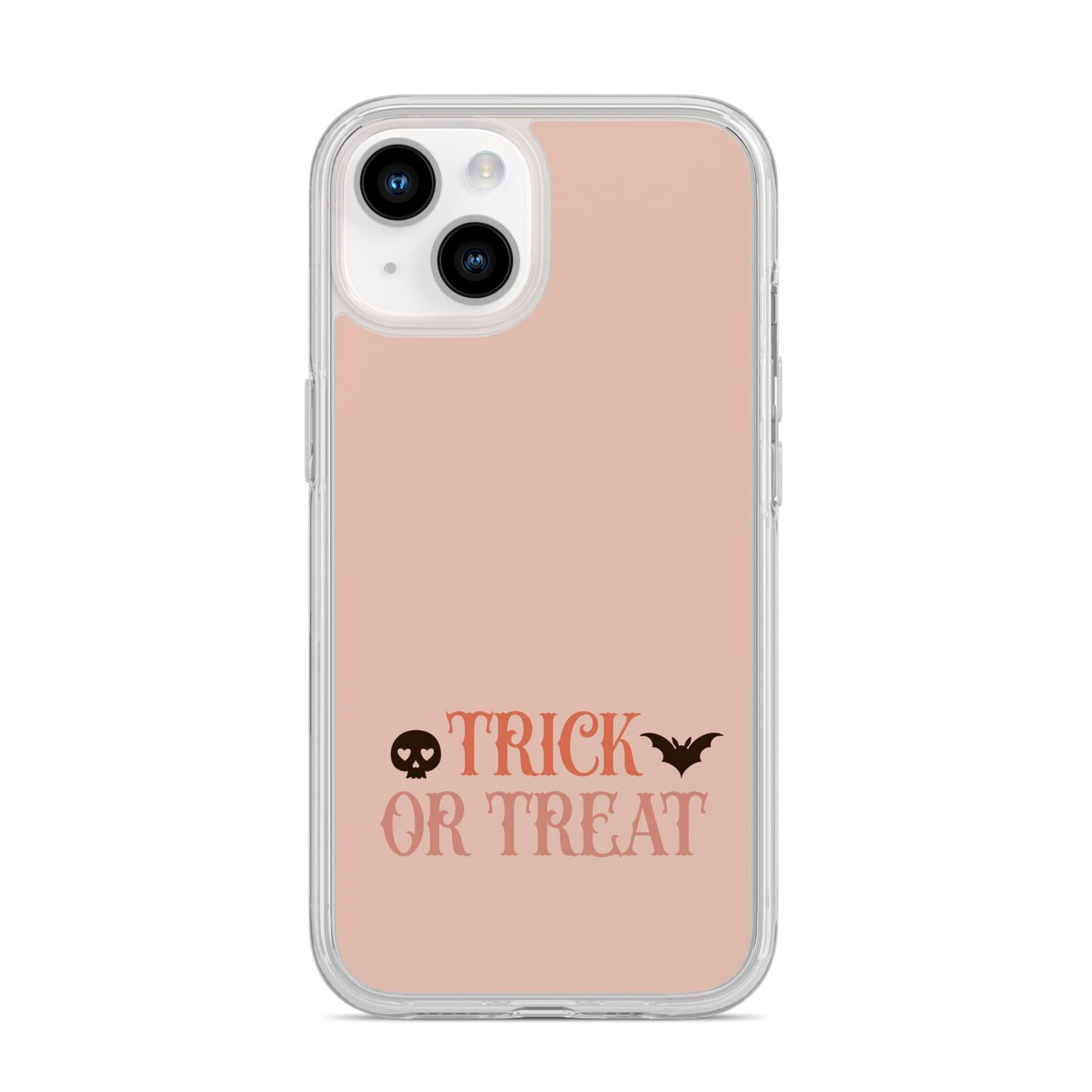 Halloween Trick or Treat iPhone 14 Clear Tough Case Starlight