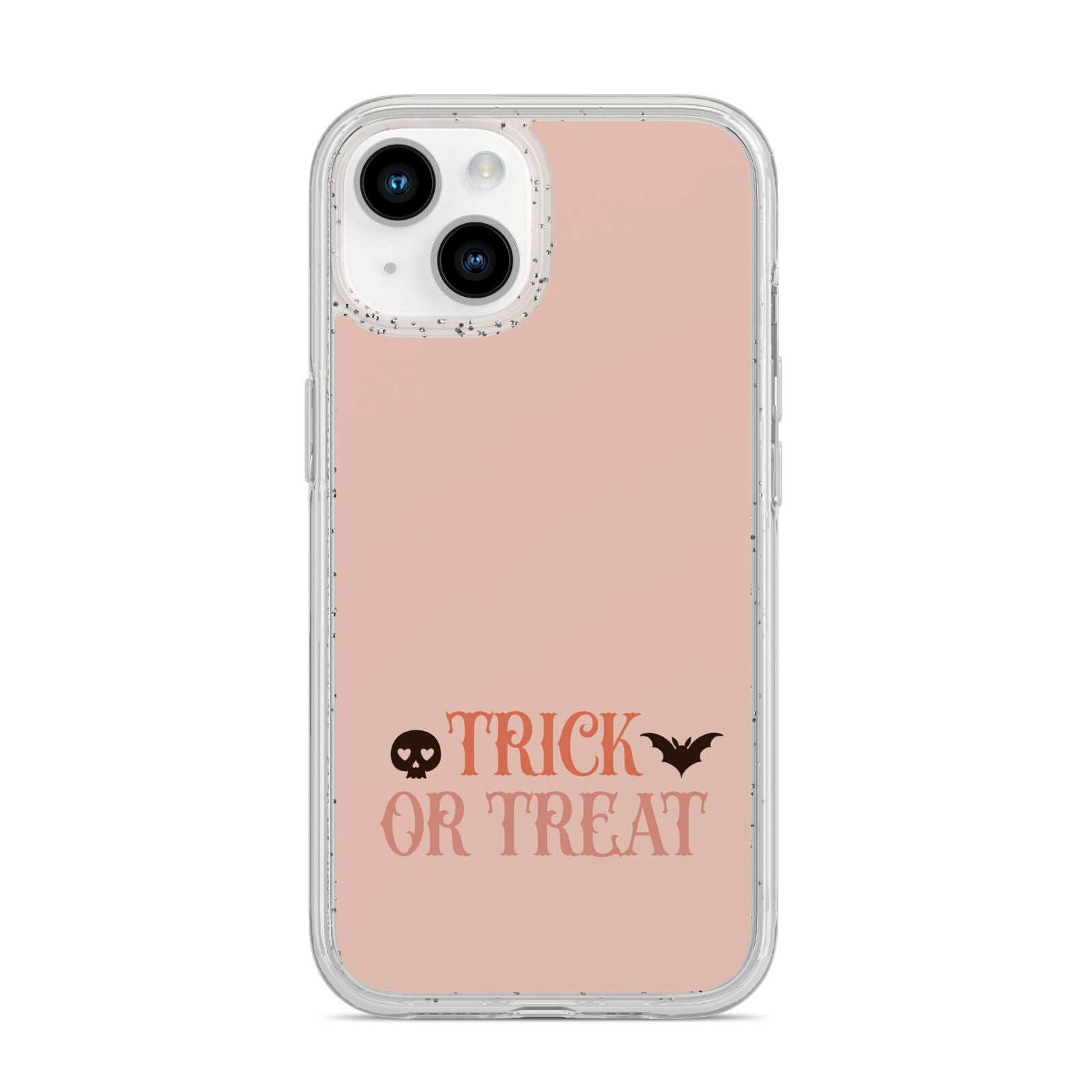 Halloween Trick or Treat iPhone 14 Glitter Tough Case Starlight