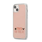 Halloween Trick or Treat iPhone 14 Plus Clear Tough Case Starlight Angled Image