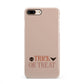 Halloween Trick or Treat iPhone 8 Plus 3D Snap Case on Gold Phone