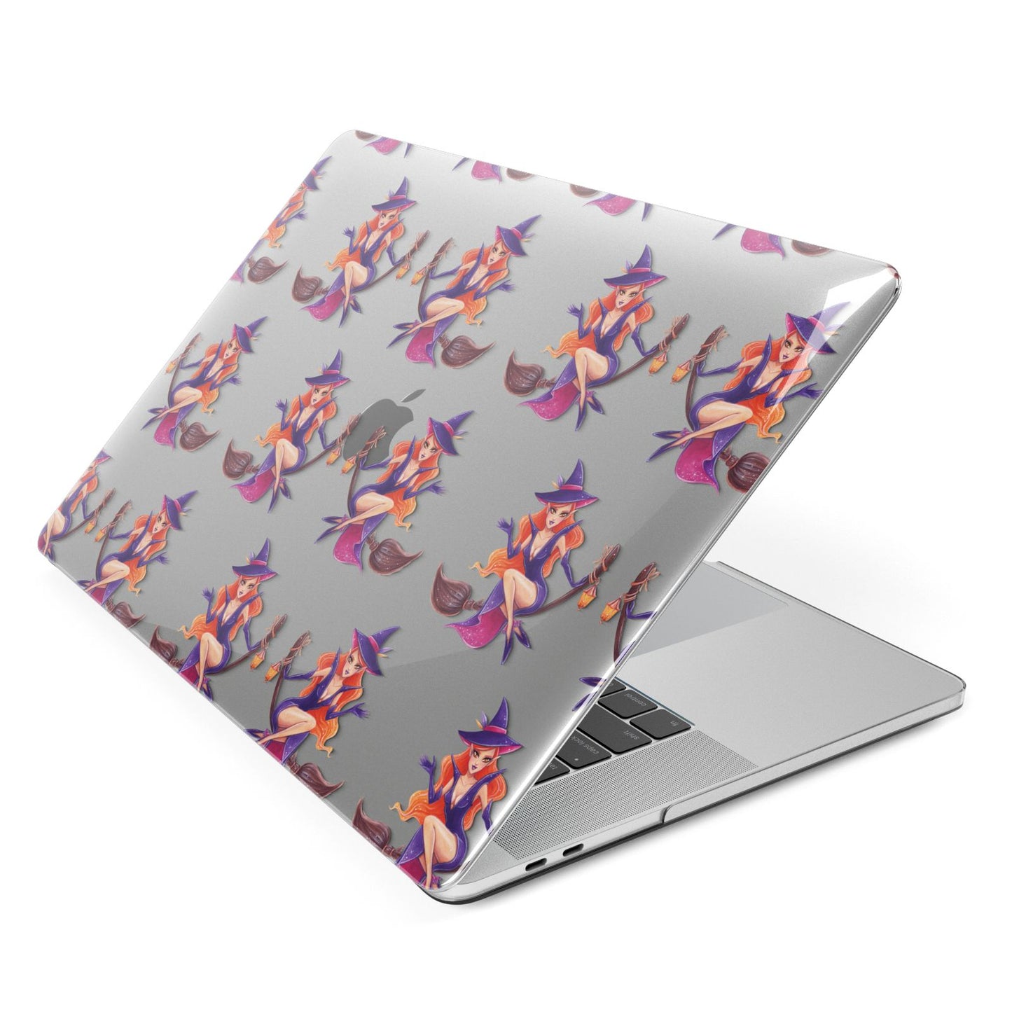Halloween Witch Apple MacBook Case Side View