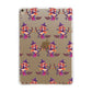 Halloween Witch Apple iPad Gold Case