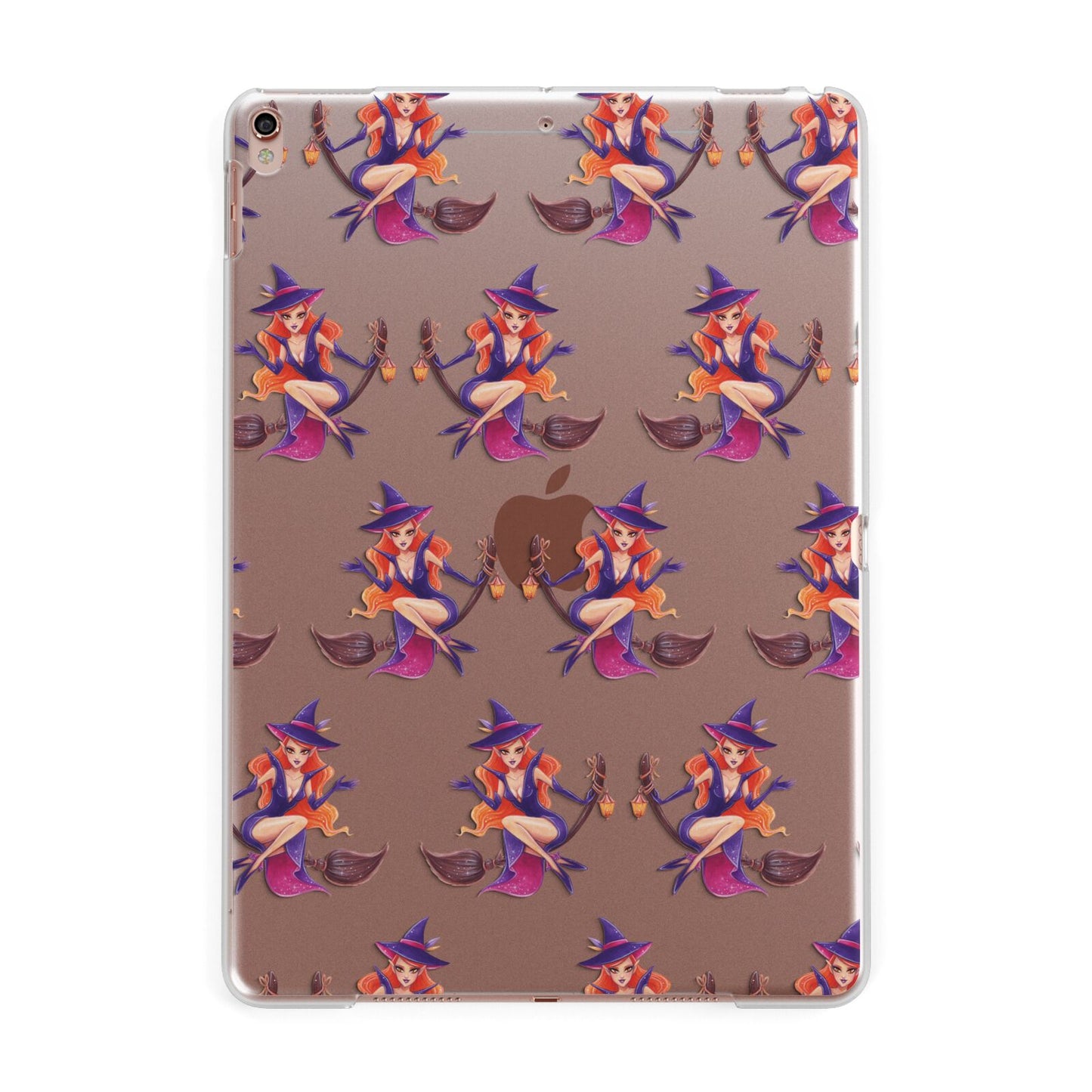 Halloween Witch Apple iPad Rose Gold Case