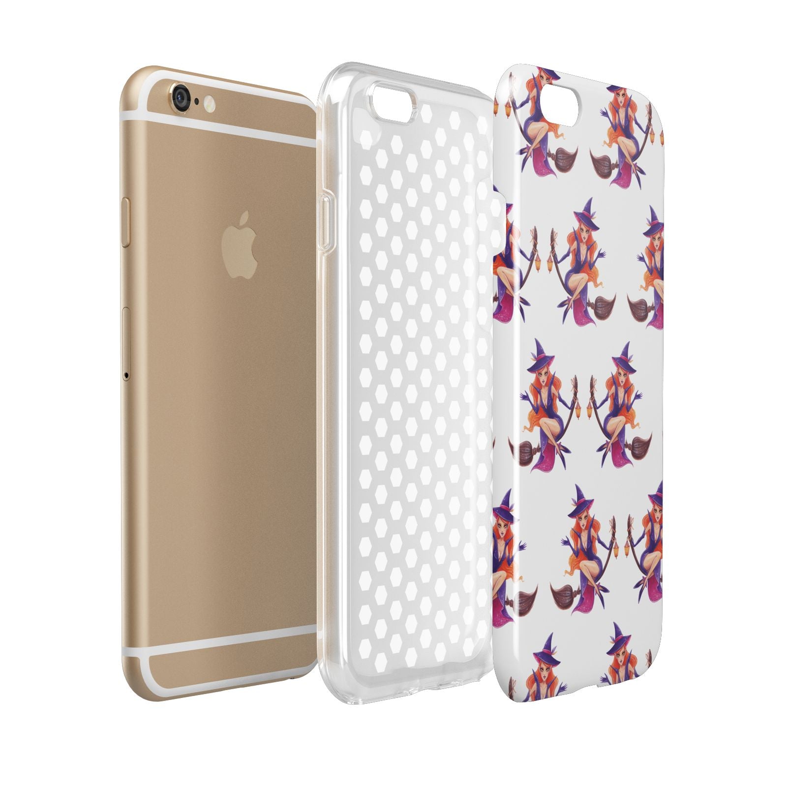 Halloween Witch Apple iPhone 6 3D Tough Case Expanded view