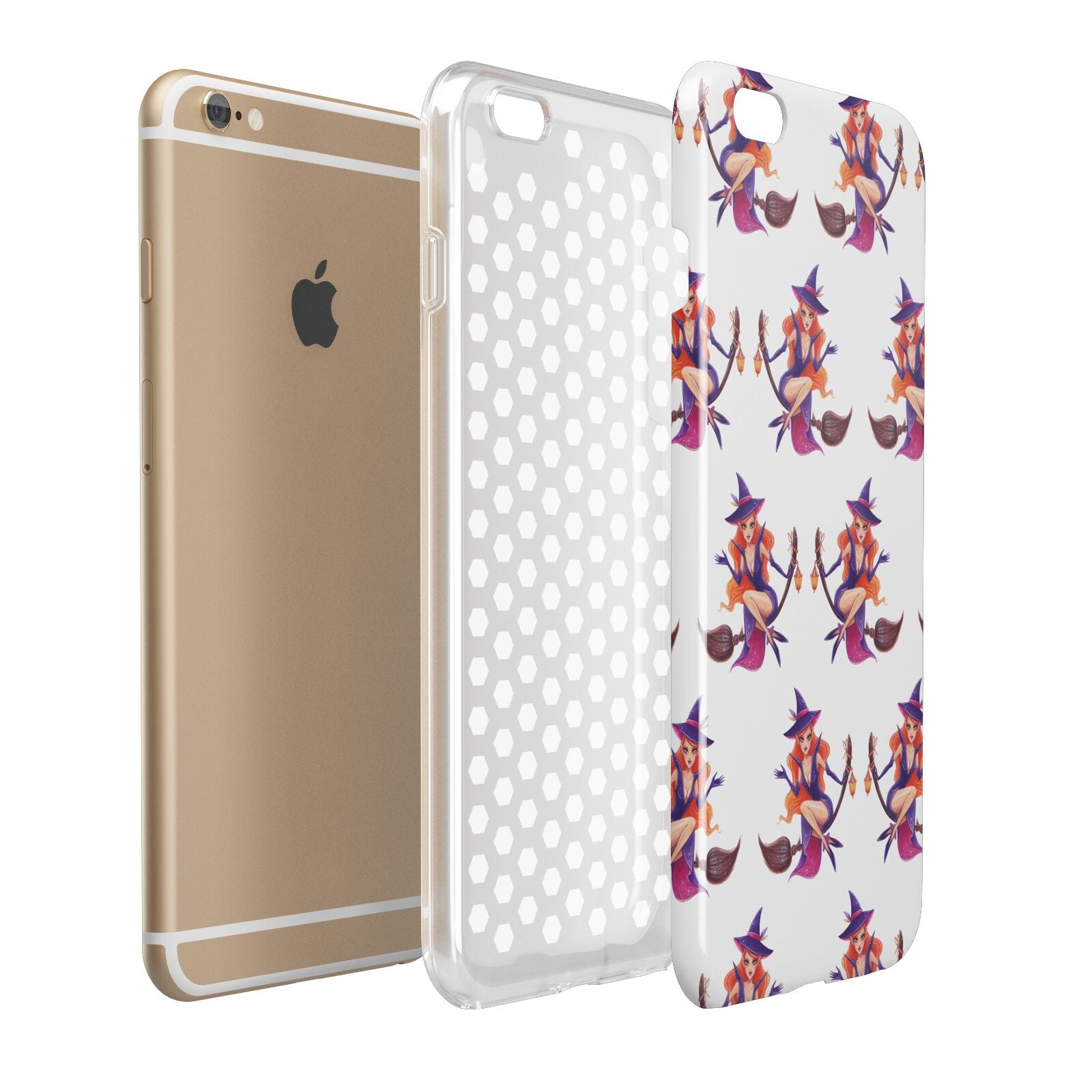 Halloween Witch Apple iPhone 6 Plus 3D Tough Case Expand Detail Image