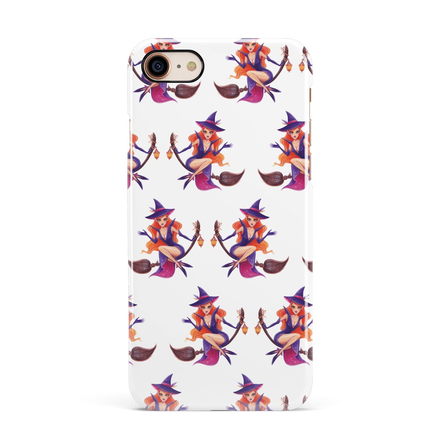 Halloween Witch Apple iPhone 7 8 3D Snap Case