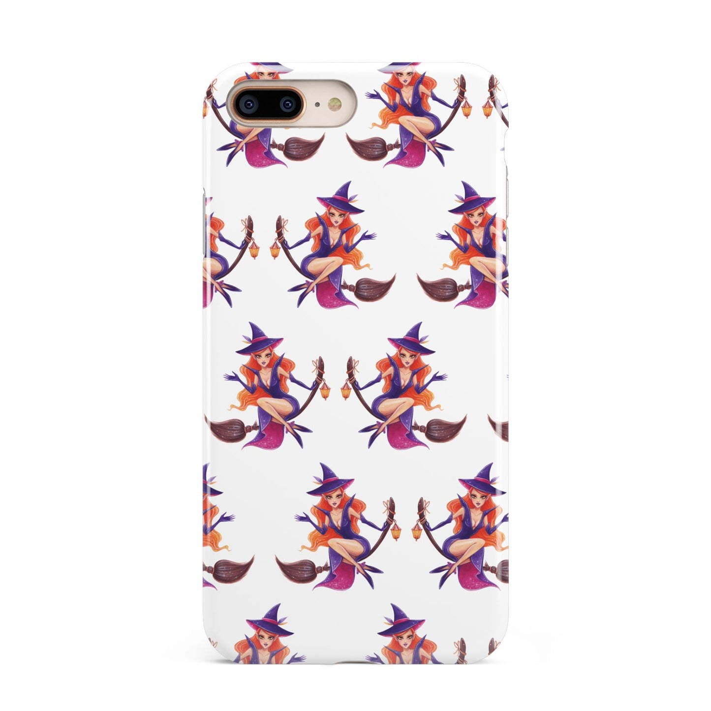 Halloween Witch Apple iPhone 7 8 Plus 3D Tough Case