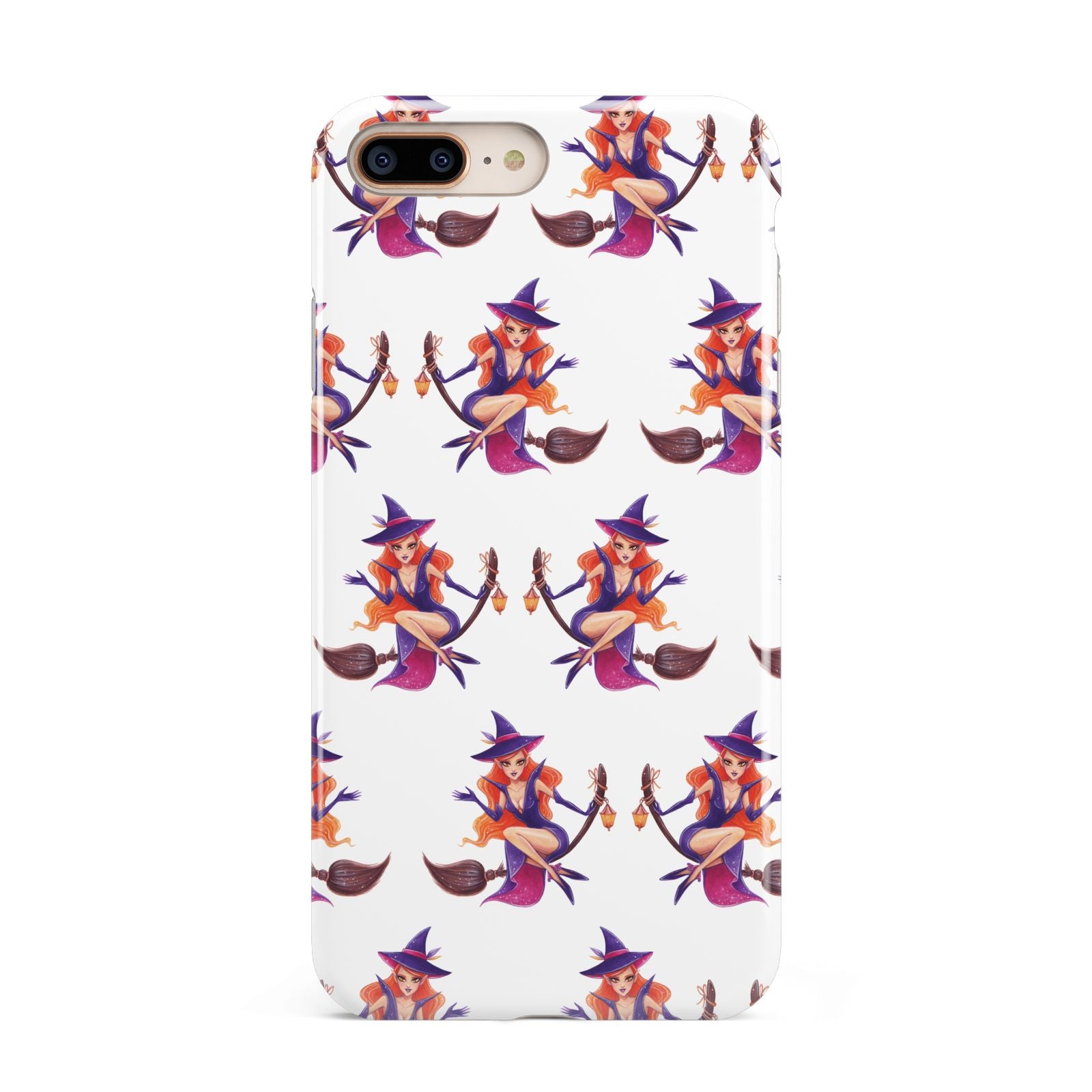 Halloween Witch Apple iPhone 7 8 Plus 3D Tough Case