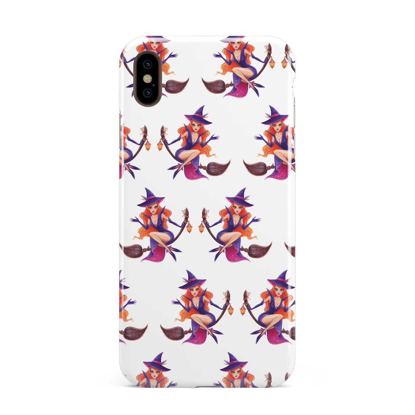 Halloween Witch Apple iPhone Xs Max 3D Tough Case