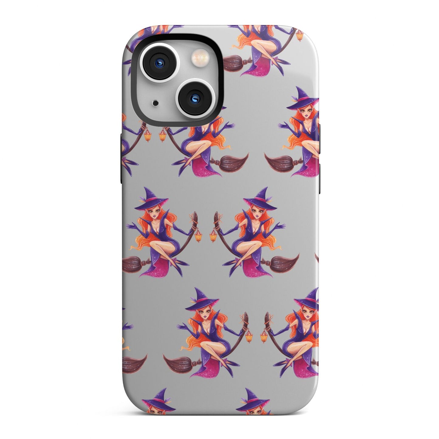 Halloween Witch iPhone 13 Mini Full Wrap 3D Tough Case