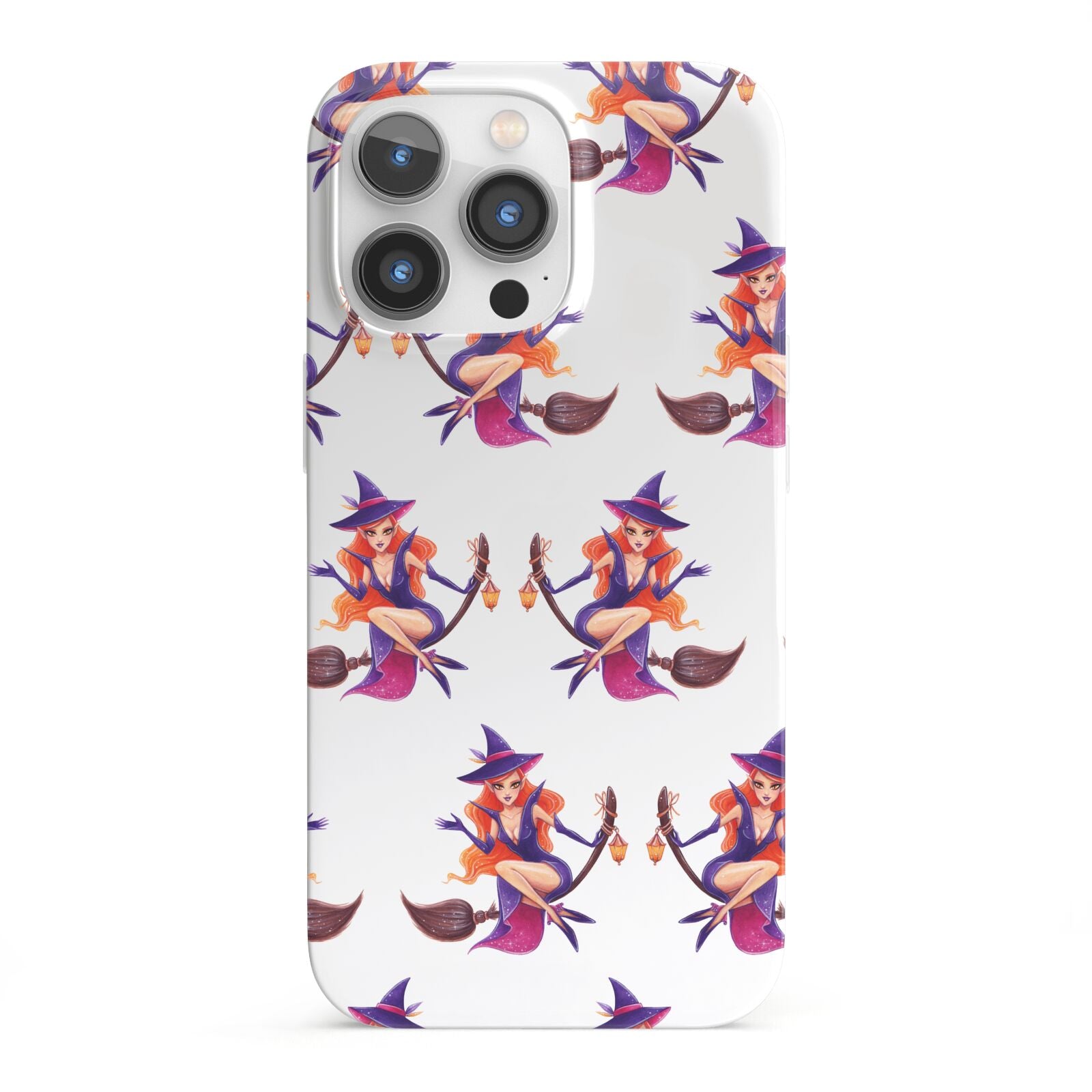Halloween Witch iPhone 13 Pro Full Wrap 3D Snap Case
