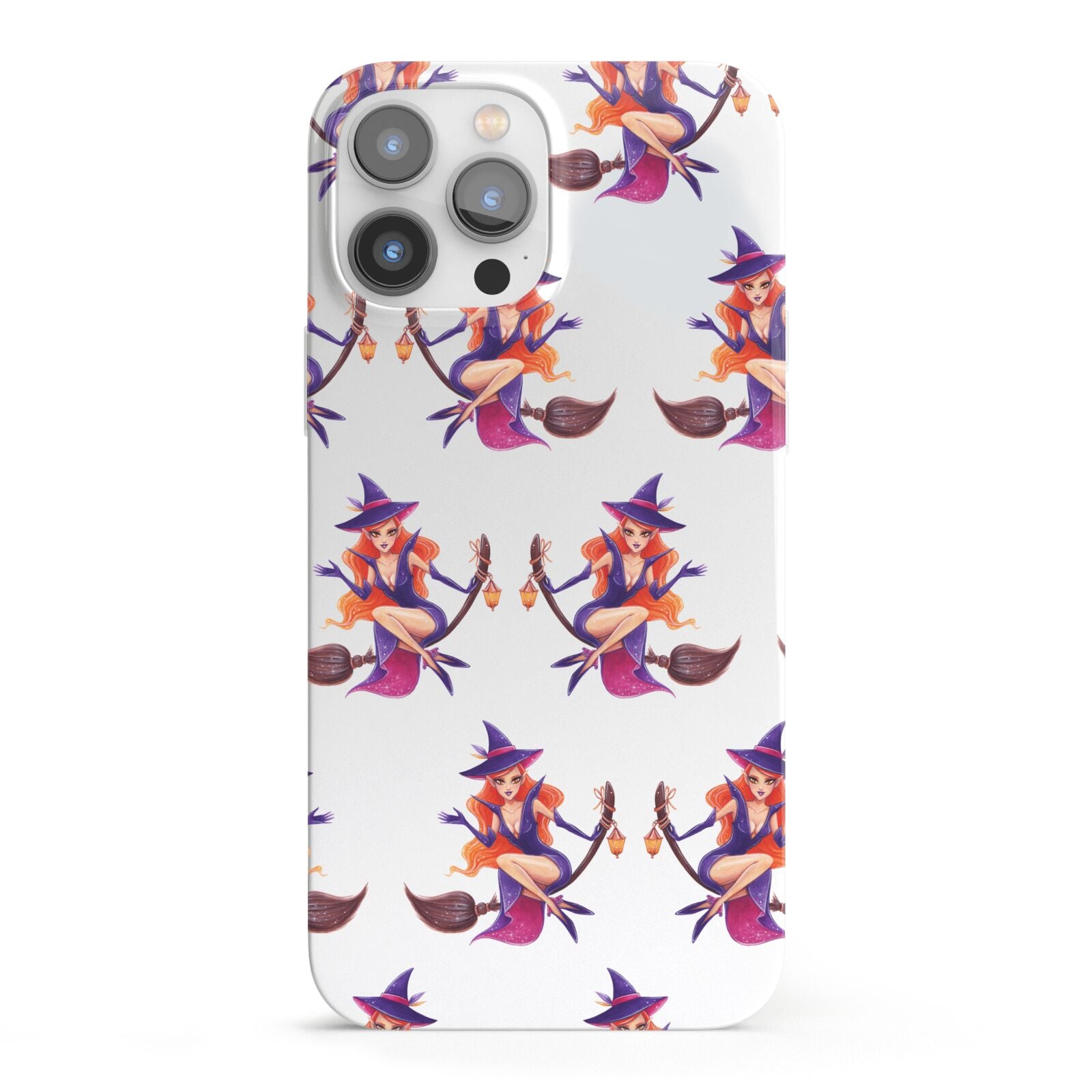 Halloween Witch iPhone 13 Pro Max Full Wrap 3D Snap Case