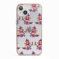 Halloween Witch iPhone 13 TPU Impact Case with Pink Edges
