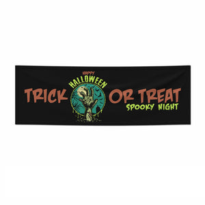 Halloween Zombie Hand Banner