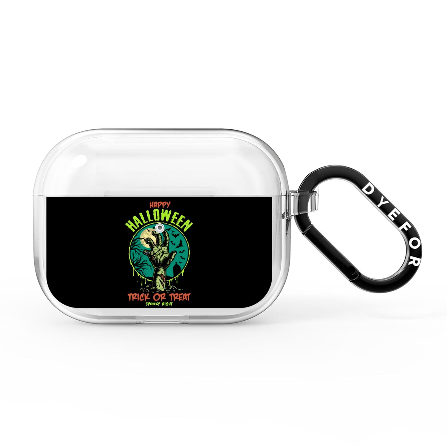 Halloween Zombie Hand AirPods Pro Clear Case