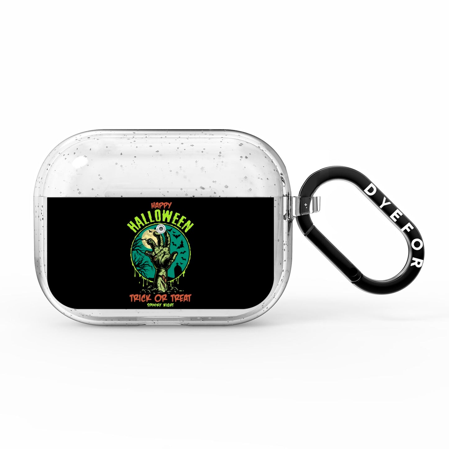 Halloween Zombie Hand AirPods Pro Glitter Case