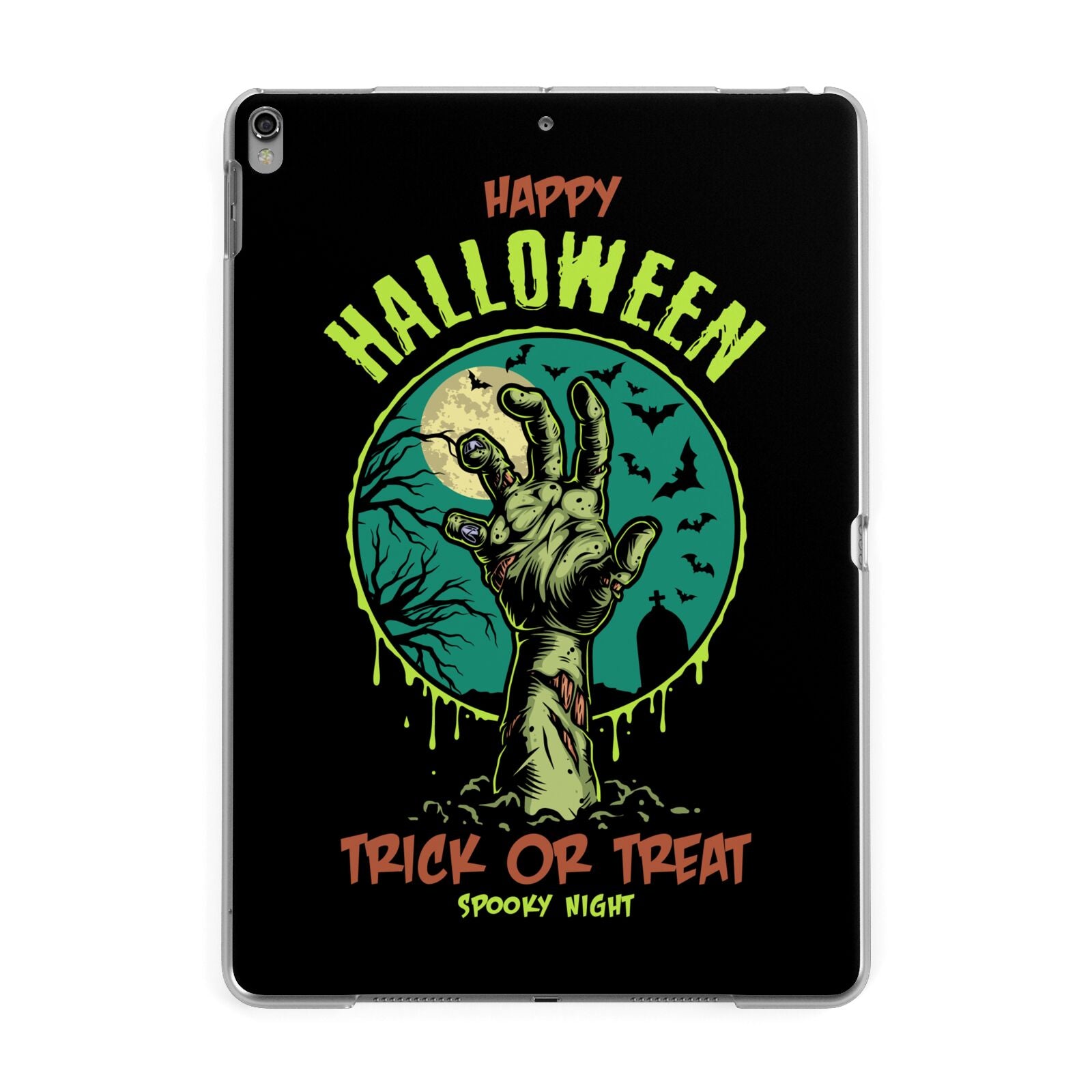 Halloween Zombie Hand Apple iPad Grey Case