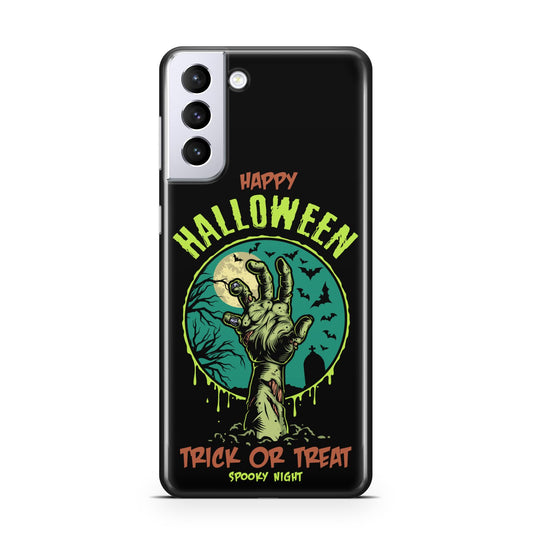 Halloween Zombie Hand Samsung S21 Plus Phone Case
