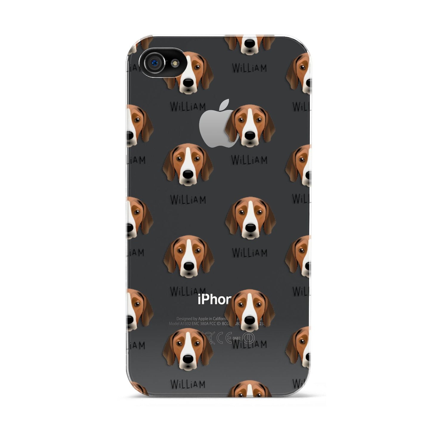 Hamiltonstovare Icon with Name Apple iPhone 4s Case