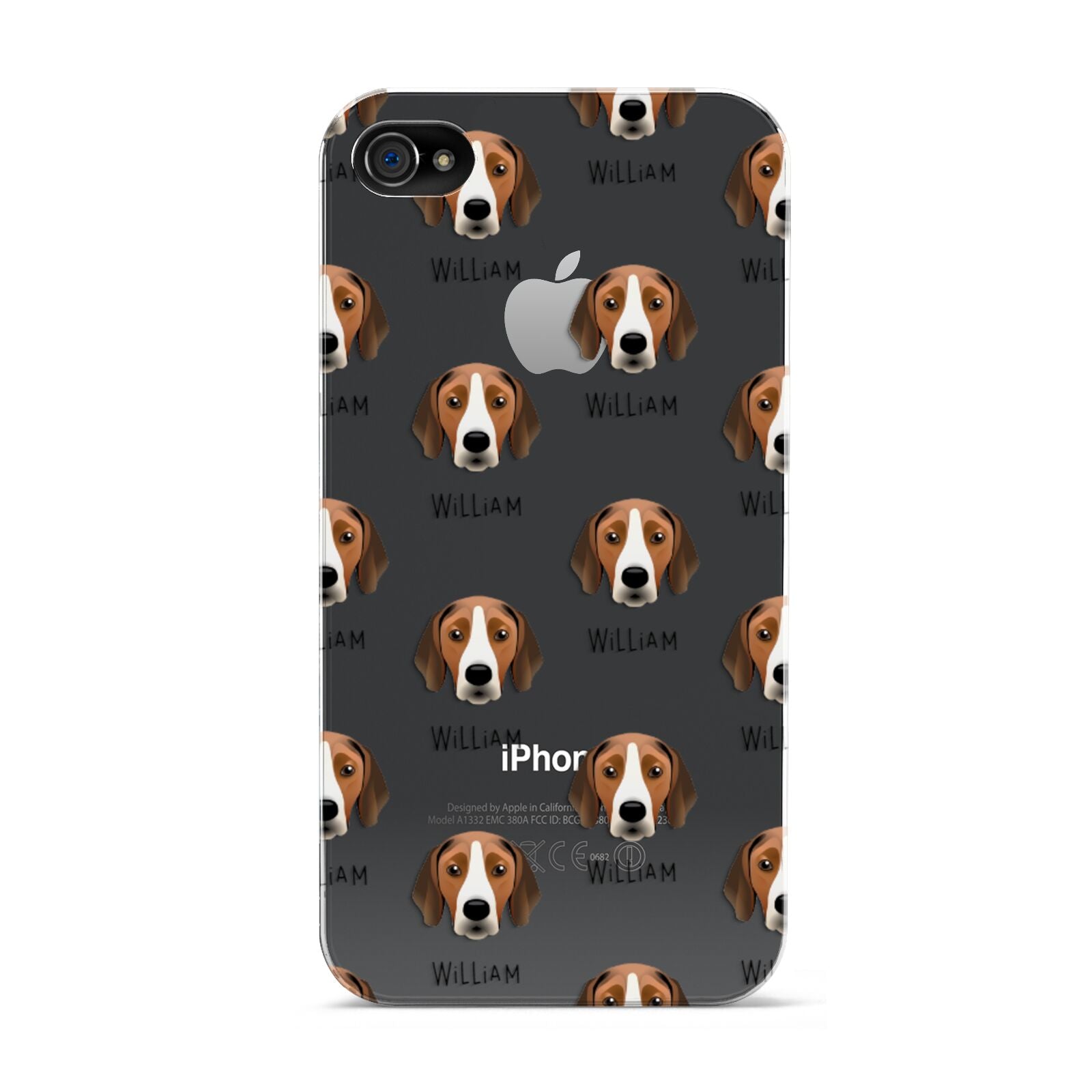 Hamiltonstovare Icon with Name Apple iPhone 4s Case