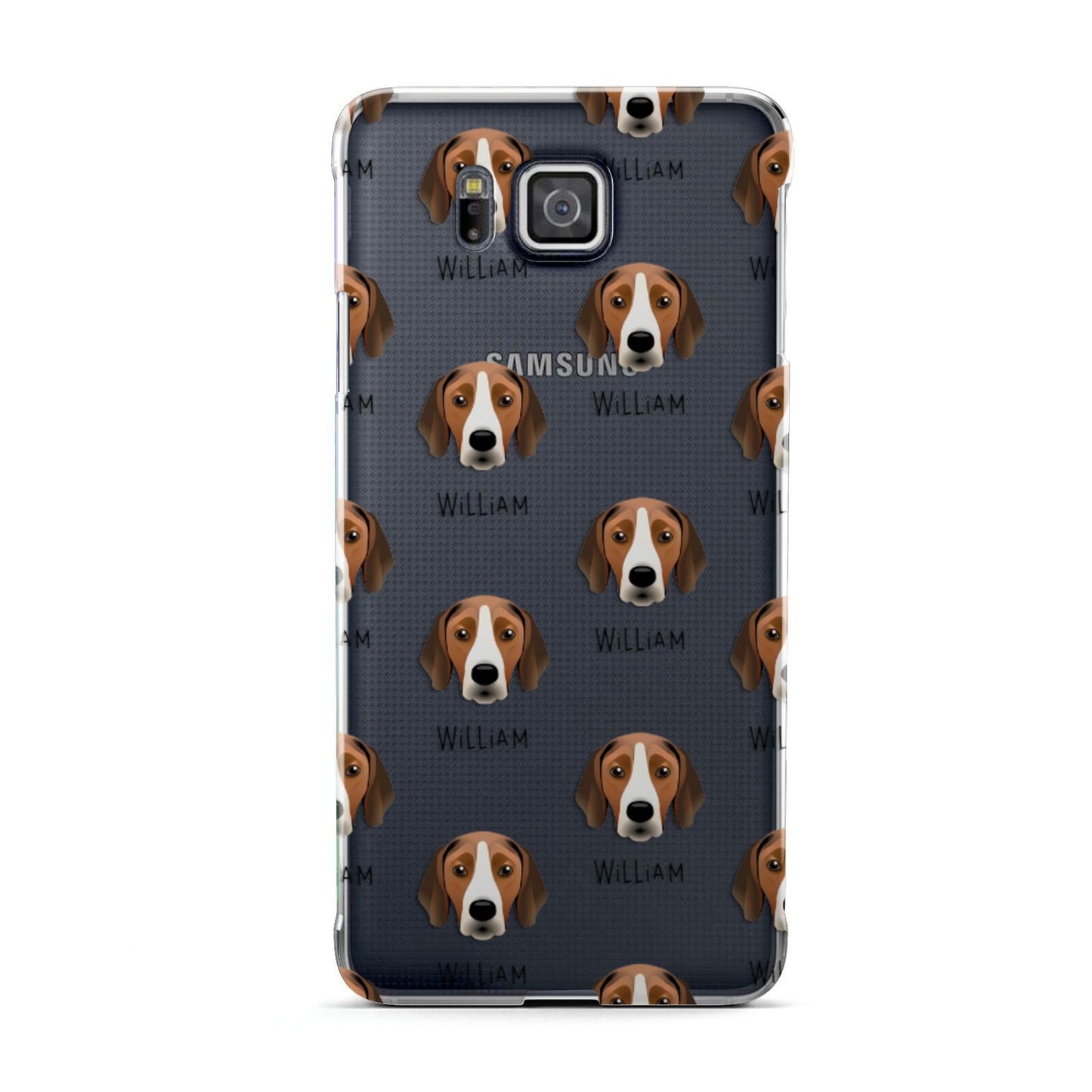 Hamiltonstovare Icon with Name Samsung Galaxy Alpha Case