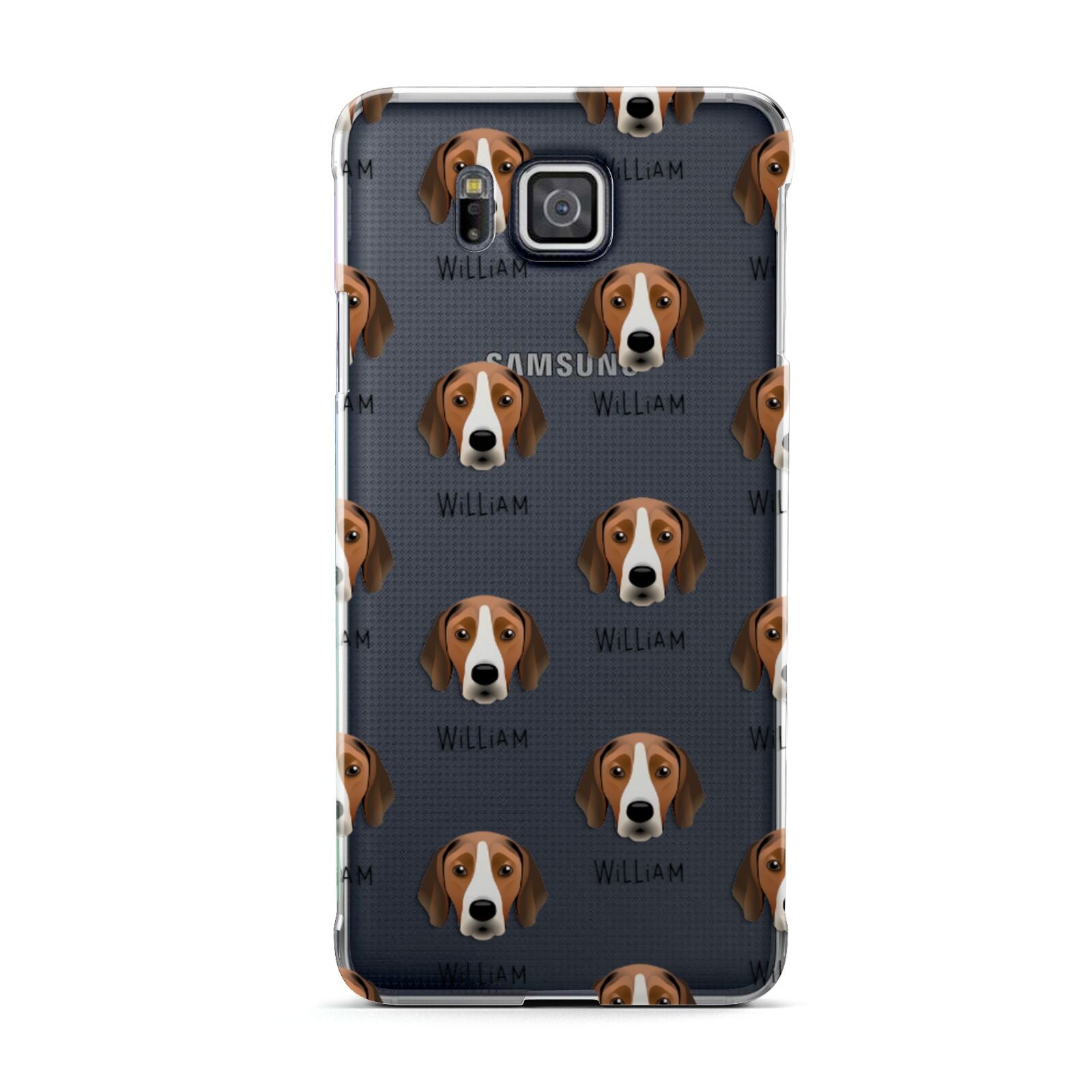 Hamiltonstovare Icon with Name Samsung Galaxy Alpha Case