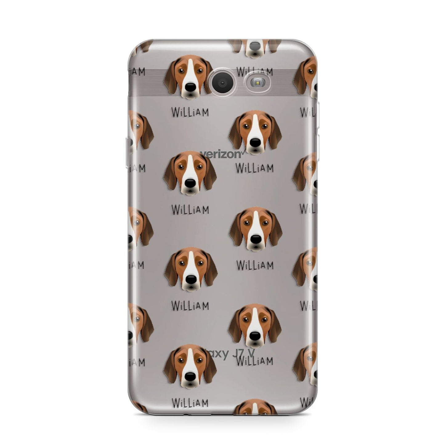 Hamiltonstovare Icon with Name Samsung Galaxy J7 2017 Case