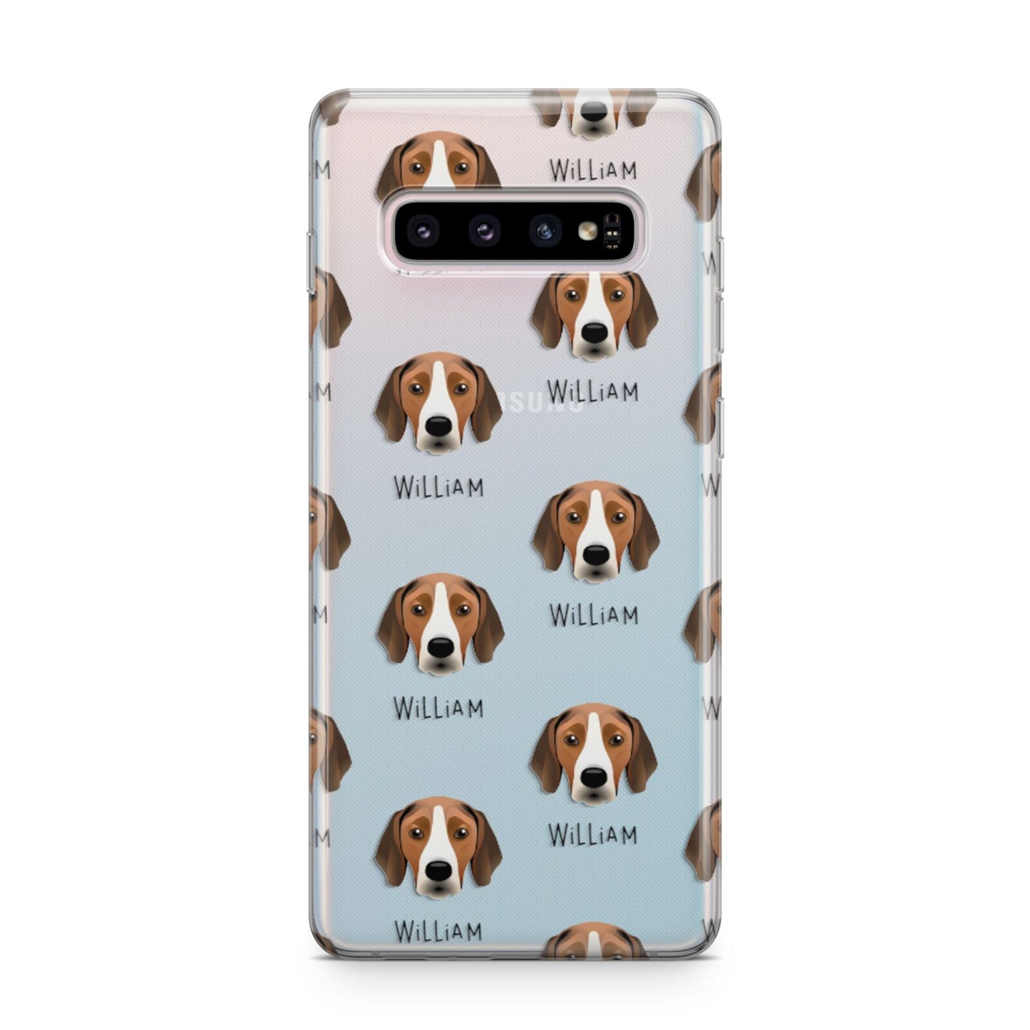 Hamiltonstovare Icon with Name Samsung Galaxy S10 Plus Case