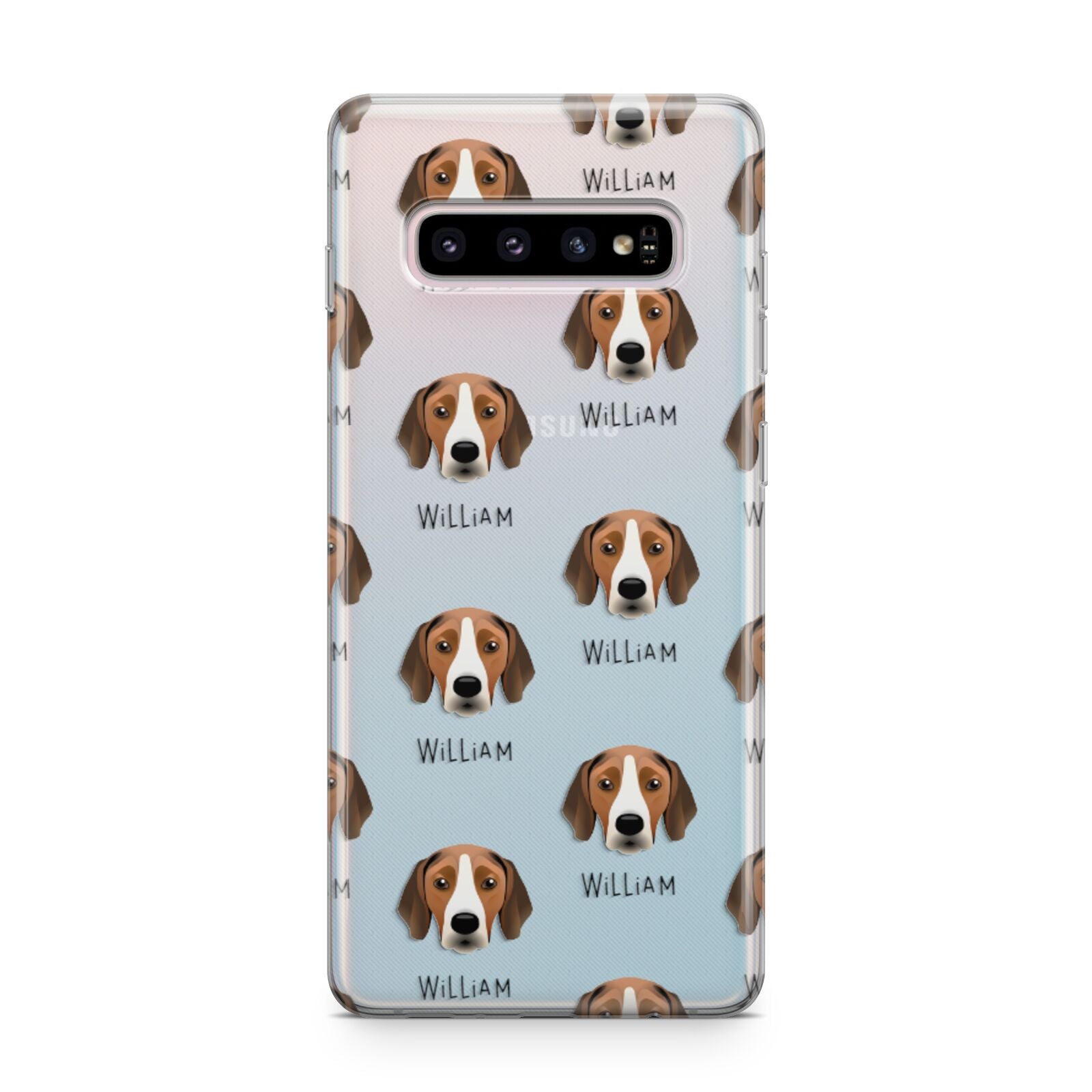 Hamiltonstovare Icon with Name Samsung Galaxy S10 Plus Case