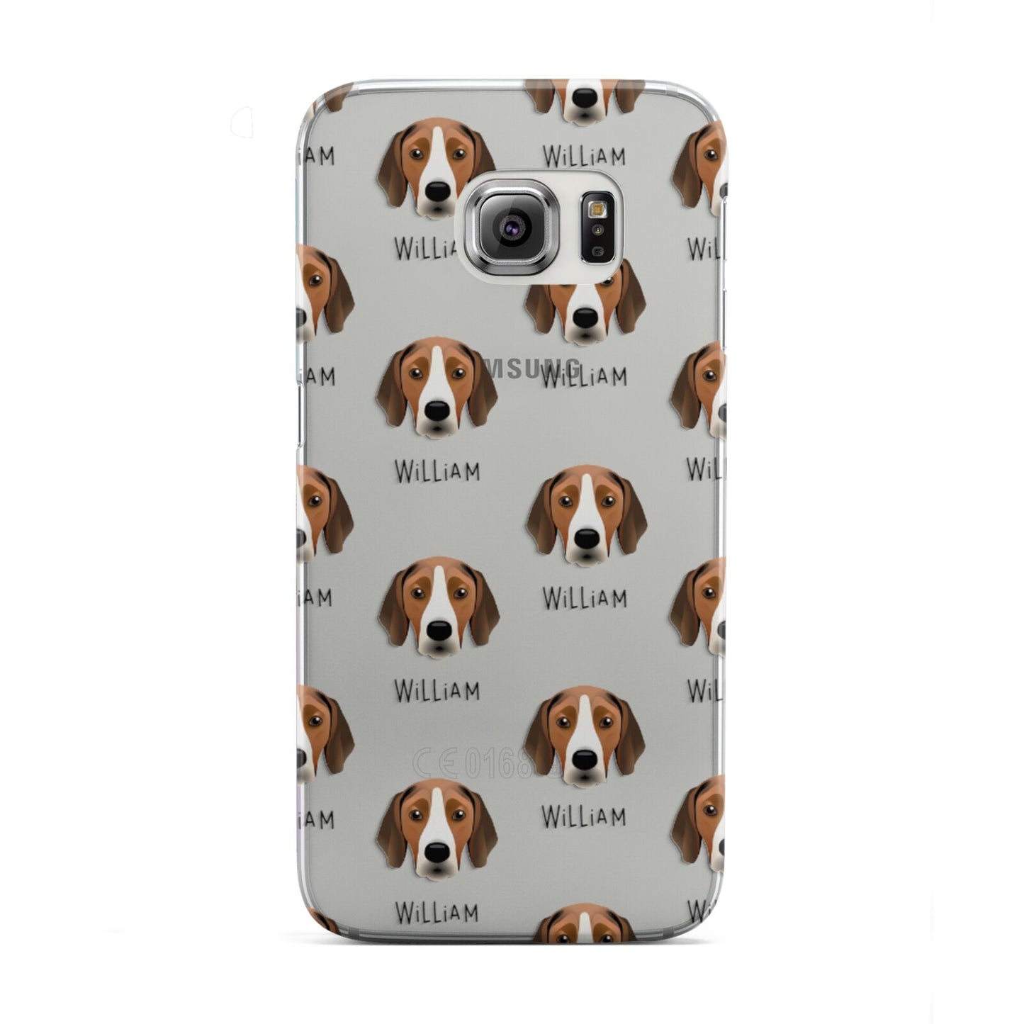 Hamiltonstovare Icon with Name Samsung Galaxy S6 Edge Case