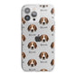 Hamiltonstovare Icon with Name iPhone 13 Pro Max TPU Impact Case with White Edges