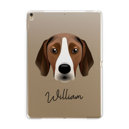 Hamiltonstovare Personalised Apple iPad Gold Case