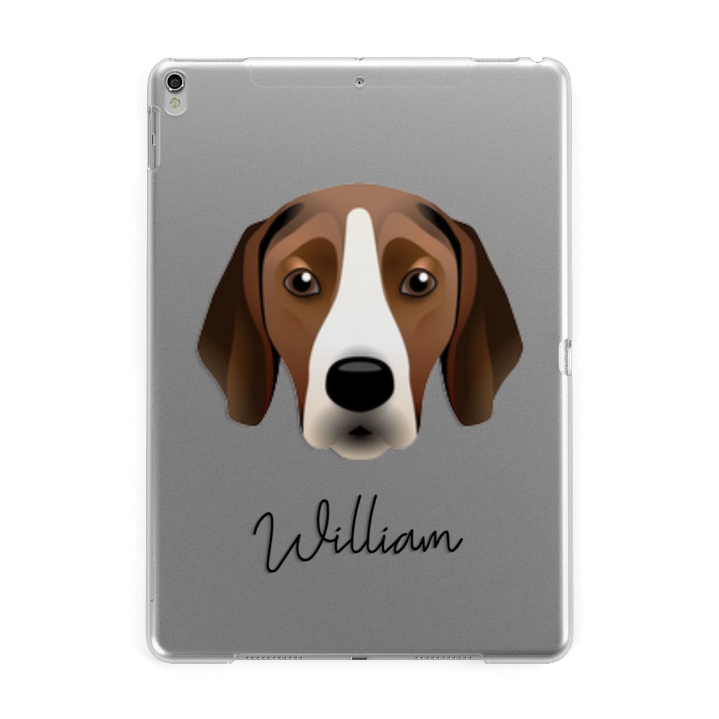 Hamiltonstovare Personalised Apple iPad Silver Case